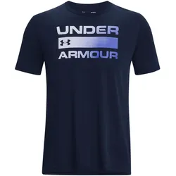 Under Armour, Herren, Sportshirt, UA Team Issue Wordmark S/S (S), Blau