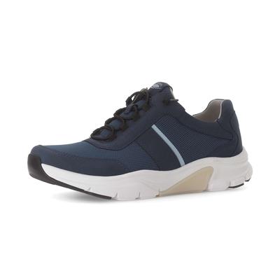 Sneaker GABOR "Sneaker low", Herren, Gr. 41, blau, Schuhe Sneaker