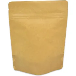 Elco Standbodenbeutel Kraft, Lebensmittelverpackung, Braun