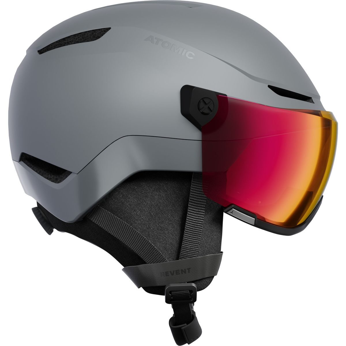 Atomic Revent Visor Photo limestone red flash 51-55 AN5006828S