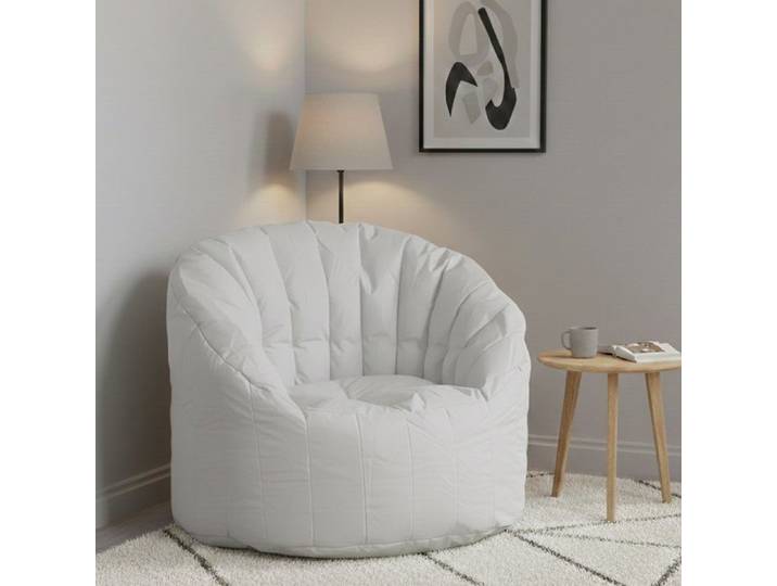 Fauteuil Amenso Talamo Italie en similicuir blanc