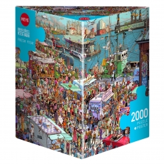 Heye Puzzle - Fresh Fish, Göbel-Knorr - Triangular 2000 Teile 291486