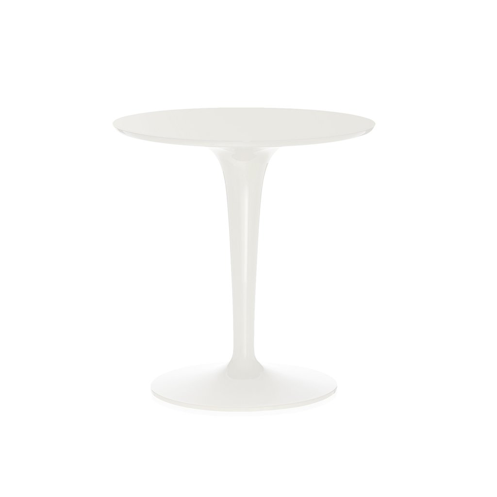 Kartell Tip Top Mono Beistelltisch (weiß glänzend) weiß glänzend 0860003
