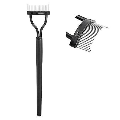 Wimpern Kamm Wimpern Separator Mascara Lift Curl Metallbürste Schönheit, Make-up Werkzeug Make-up Pinsel Make-up Pinsel Make-up Tool Lidschatten Pinsel Lidschatten Pinsel Gesicht Puder errötenamp; #