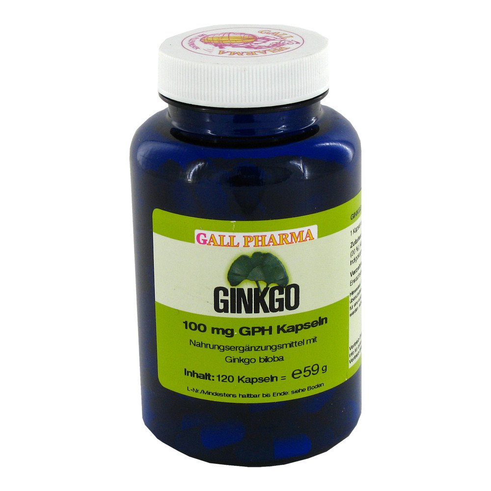 Hecht-Pharma GmbH Ginkgo 100 mg Gph Kapseln 04156986
