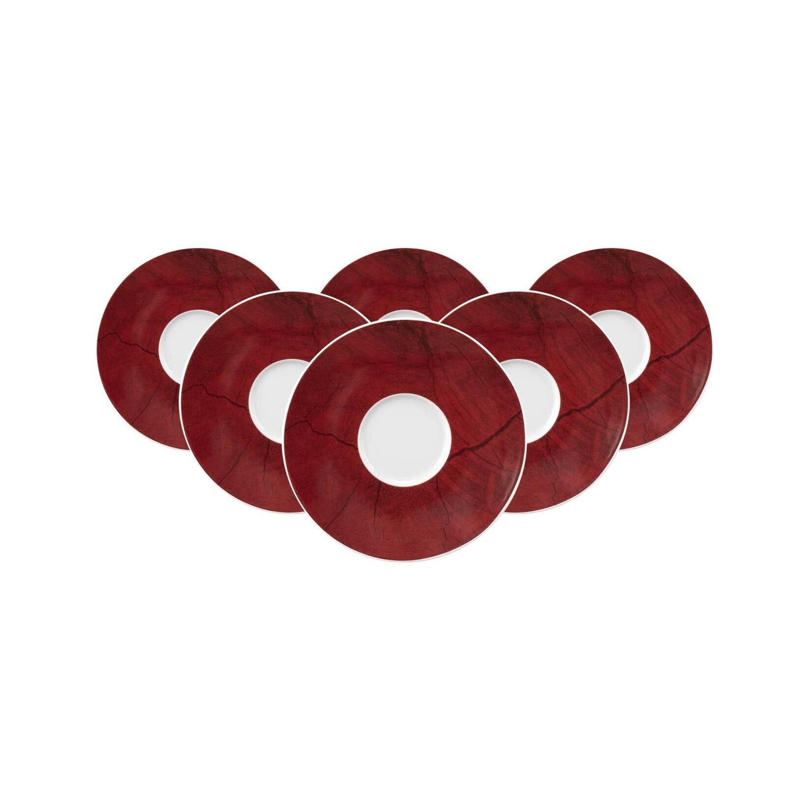 Seltmann Weiden Untertassen Life Christmas ø 16,4 cm 6er Set