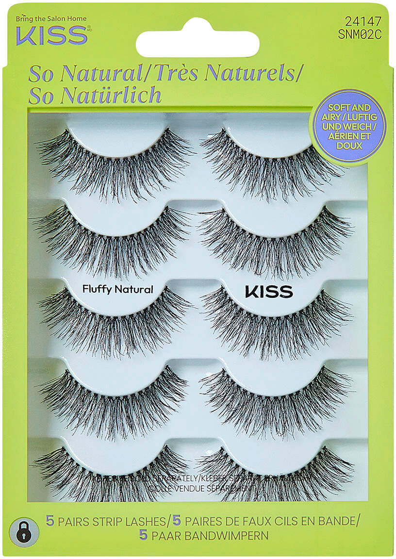 Kiss Multipack So Natural 02 - Fluffy Natural