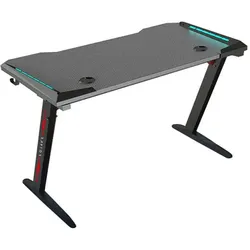 Raptor Gaming GT-100 RGB, Gaming Tisch, Schwarz