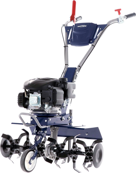 Motorhacke BullMach FLORA 60 mit 4-Takt-Loncin-OHVBenzinmotor, 139 ccm