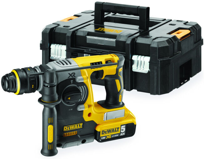Marteau combiné à batterie DEWALT 18V / 5,0Ah DCH274P2T-QW (DCH274P2T-QW)