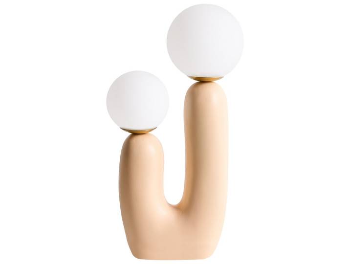 TISCHLAMPE Beige Tulun