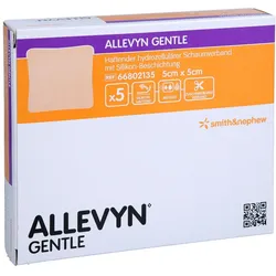 Allevyn Gentle 5x5 Cm Schaumverband 5 St
