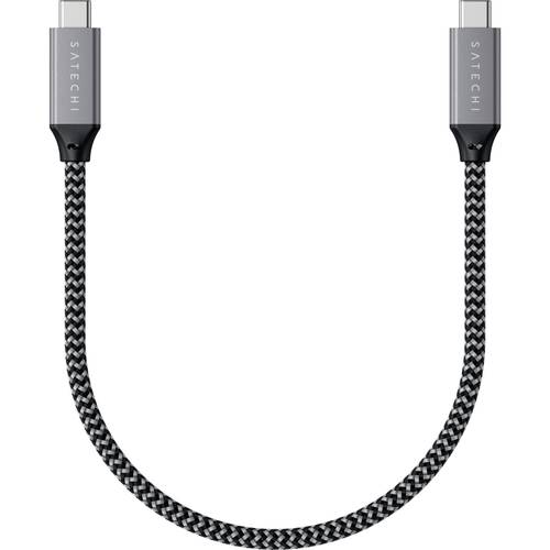 Satechi USB-C Kabel USB4 USB-C Stecker 0.25m Grau ST-U4C25M
