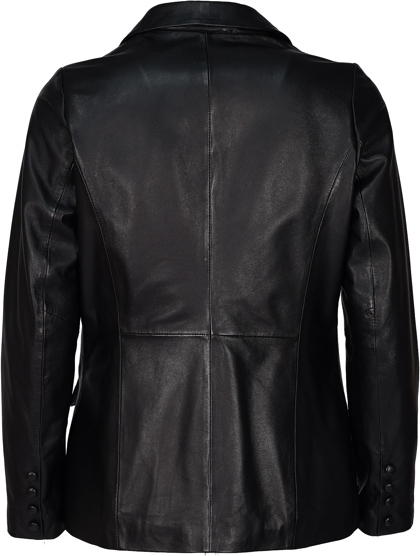 Lederjacke JCC "Lederjacke 31025189", Damen, Gr. 40, schwarz, Jacken Lederjacke