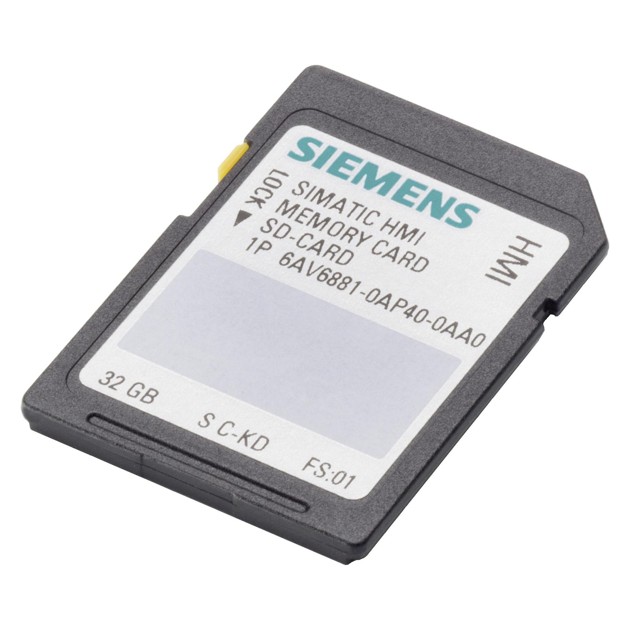 Siemens SIEM SD-Speicherkarte (32 GB, SD) (6AV68810AP400AA0)