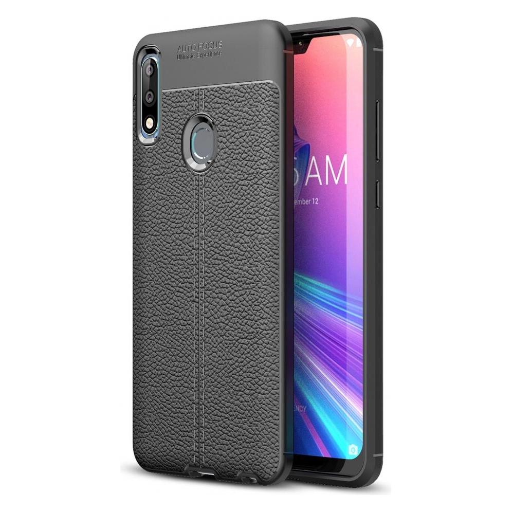 Screenguard Asus Zenfone Max Pro M2 Hülle Leather Design TPU Cover (Asus Zenfone Max Pro (M2)) (00025598)