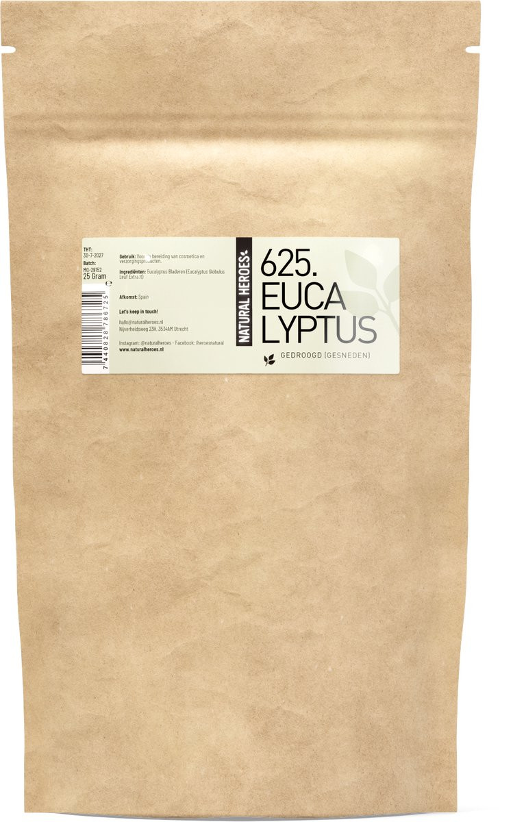 Natural Heroes - Eucalyptus (Gedroogd & Gesneden) 50 gram