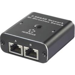 Renkforce RF-6736628 RF-EW-700 Netzwerk Switch RJ45 2 Port 5 GBit/s USB-Stromversorgung