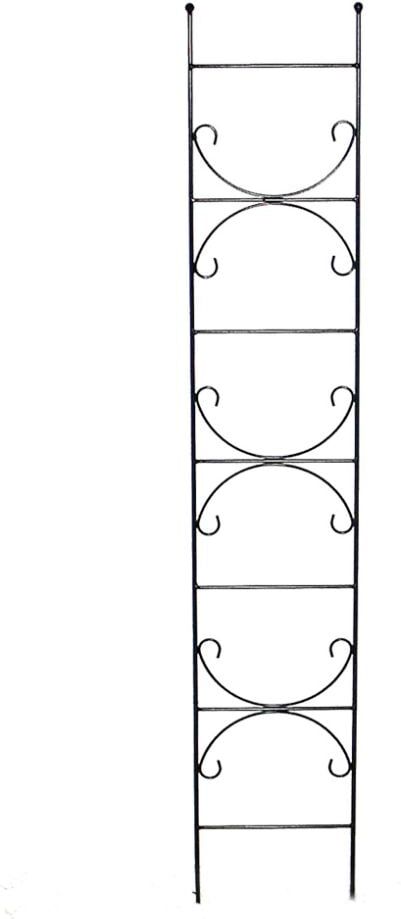 TrendLine Rankhilfe Metall 180 cm dunkelgrau