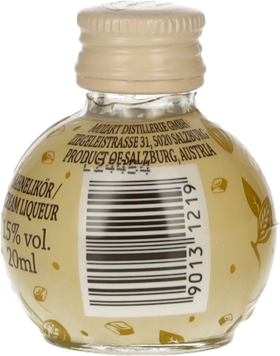 Mozart Liköre Mozart Chocolate White Sahnelikör 15% Vol. 0,02l