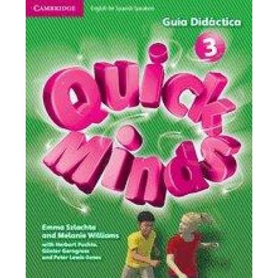 Quick Minds Level 3 Guía Didáctica, Taschenbuch von Emma Szlachta,Melanie Williams, Cambridge University Press, 978-84-9036-458-1