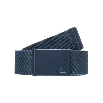 Synthetikgürtel QUIKSILVER "The Jam 5", Herren, blau (schwarz navy), Kunstfaser, Gürtel
