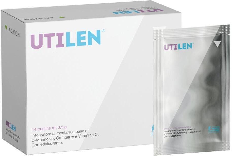 AGATON Srl Utilen, Integratore Alimentare, 14 Bustine da 3,5 g
