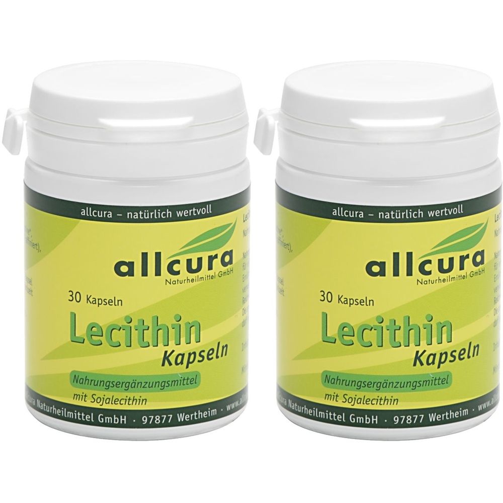 Lecithin 500 mg Kapseln 2x 2x30 St