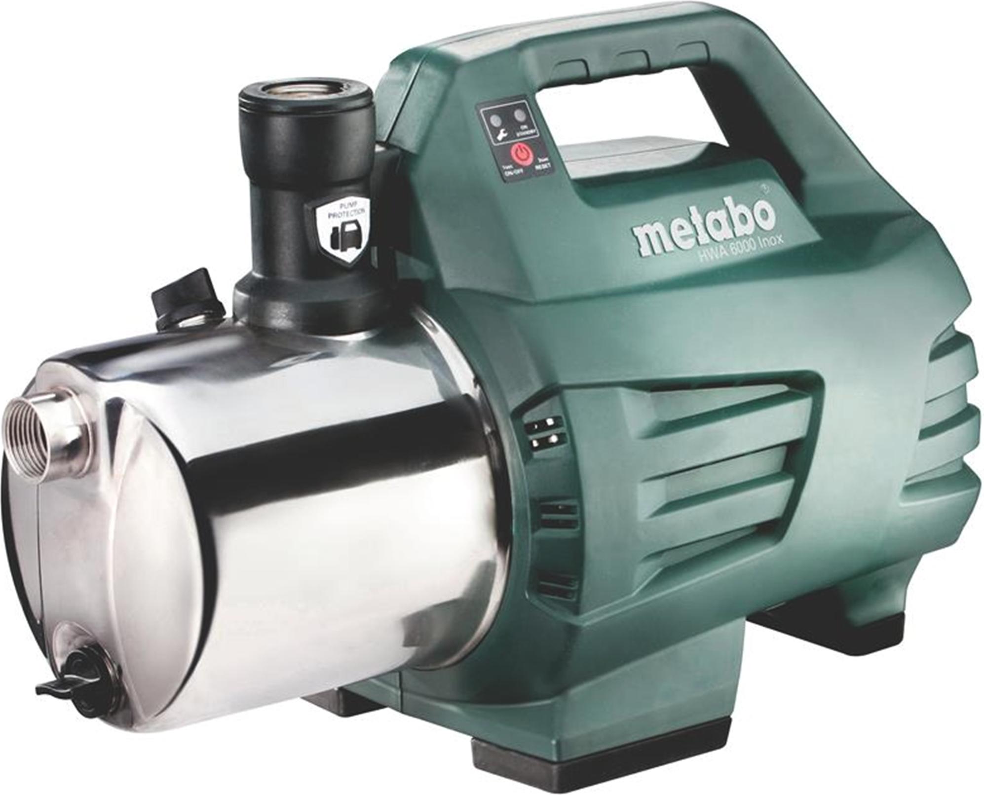Metabo HWA 6000, Boosterpumpe, 1300 W, AC, 5,5 bar, 6000 l/h, IPX4