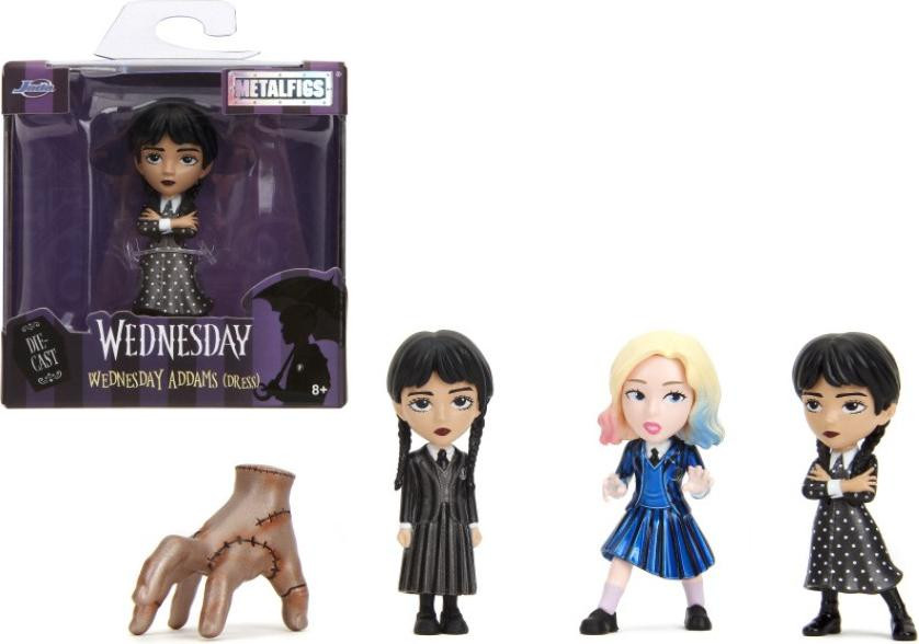 Simba Jada Toys Wednesday verzamelbare metalen figuurtjes voor fans vanaf 8 jaar