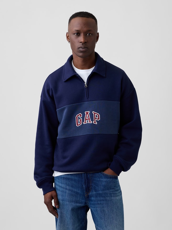 GAP Sweatshirt in Dunkelblau - S