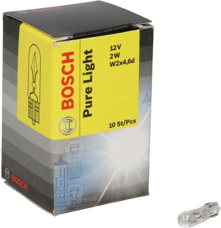 Glühlampe Sekundär BOSCH PBT5 Pure Light 12V, 2W, 10 Stück