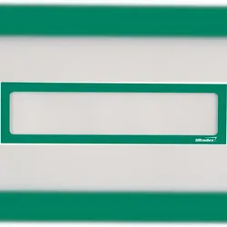 ULTRADEX Infotasche magnetisch für Überschriften A5quer/A4hoch rot VE=5 Stück