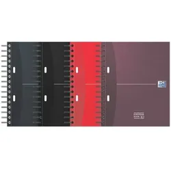 Oxford Collegeblock »European Book Essentials« A5+ kariert, holzfreies Papier blau