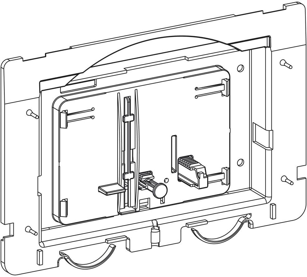 2-flush actuating mechanism for SK SC R11 MEPAsun/star 2-M 590.211