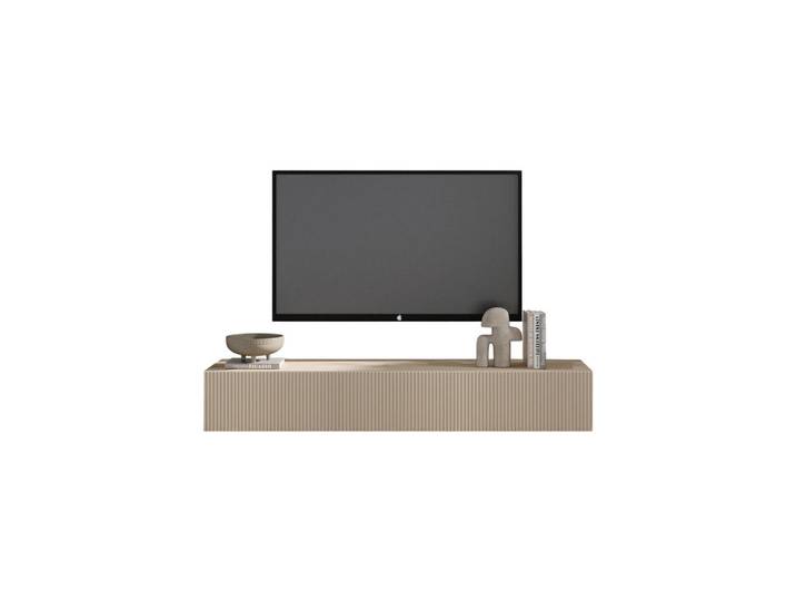 Mid.you Lowboard, Kaschmir, 160x29x30 cm, hängend, Wohnzimmer, Wohnwände, Lowboards, Lowboards hängend