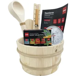 Harvia, Sauna Zubehör, Saunazubehör Set Basic 11-teilig, deutsch