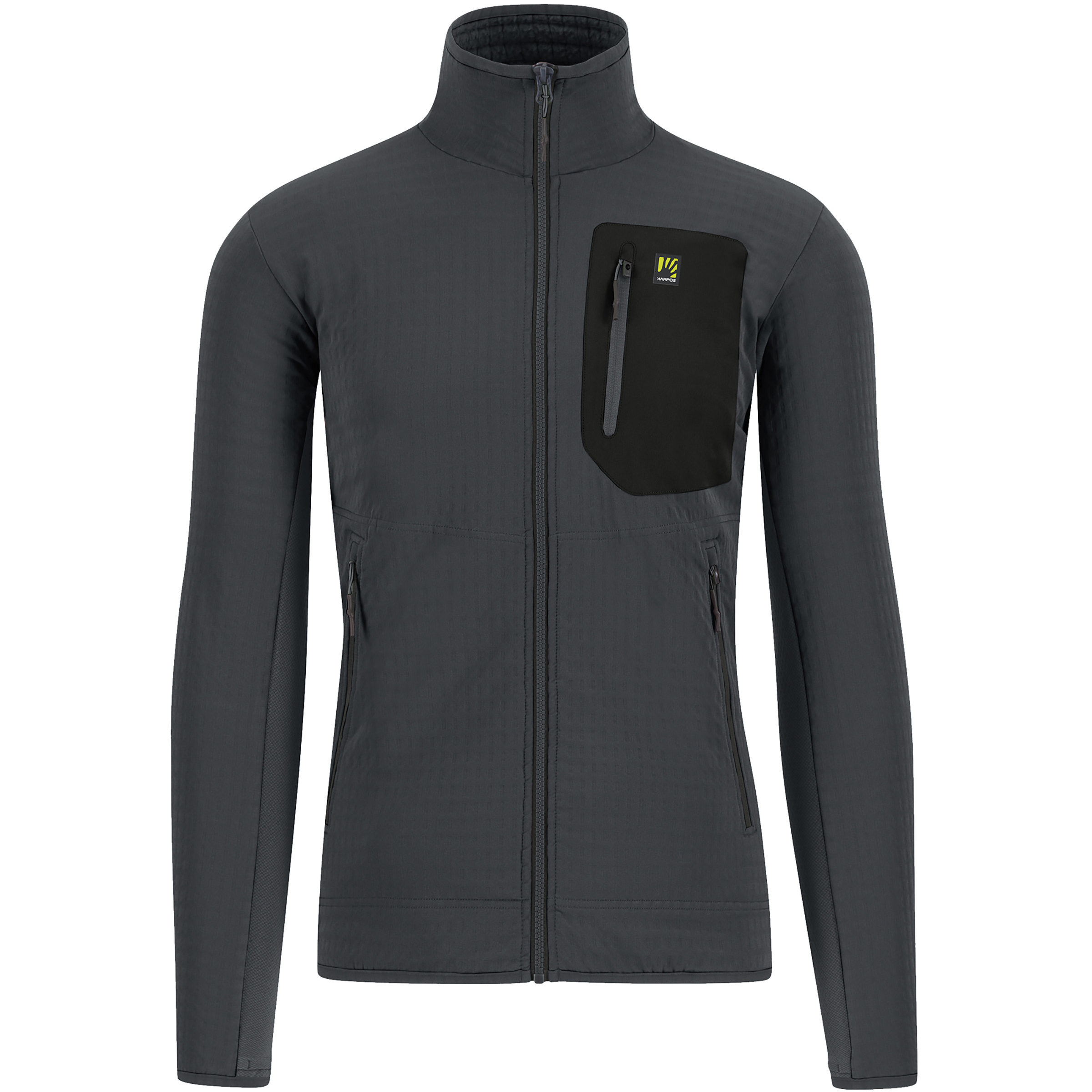 Karpos Marmolada Fleece Herren Fleecejacke grau Größe S Trekking Elastisch