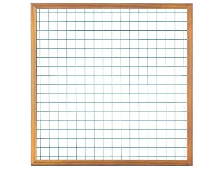 Tuinscherm trellis hardhout 180x180cm