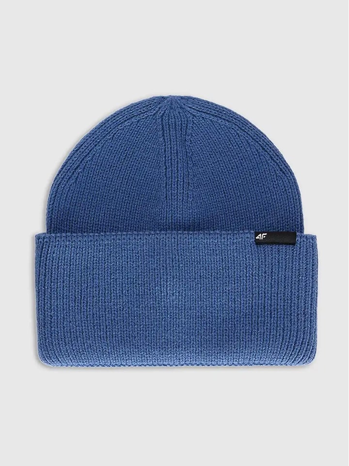4F Beanie in Blau - onesize