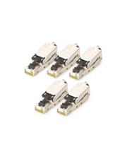 DIGITUS CAT 6A Field Termination Plug STP dust cap TIA 568-A B Profinet 5 pcs. (DN-93631-5)