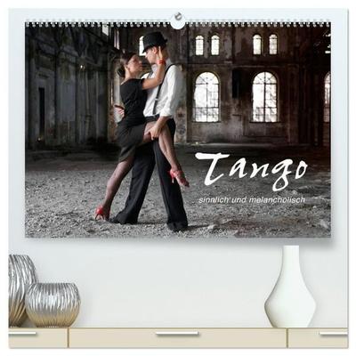 Tango - sinnlich und melancholisch (hochwertiger Premium Wandkalender 2027 DIN A2 quer), Kunstdruck in Hochglanz