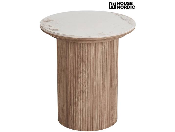HOUSE NORDIC Couchtish ATHENS 45x45x50cm weiss