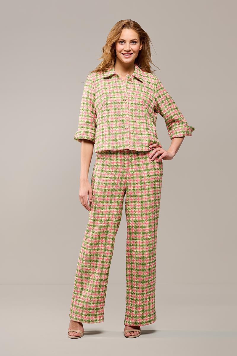 Jacky Blazer Rosa / Grün