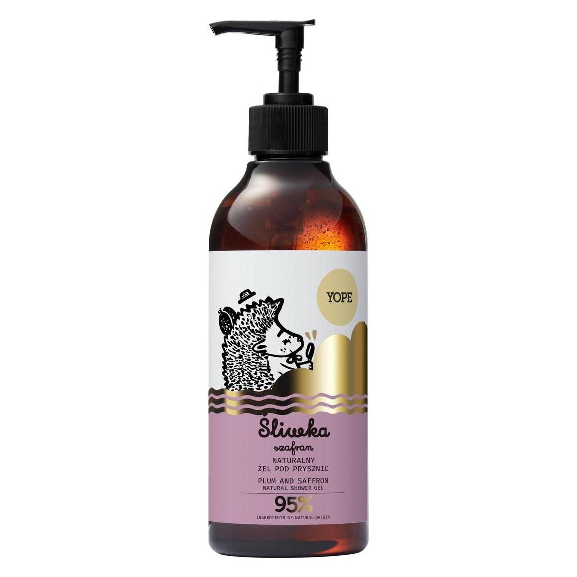 Seboradin Eurobio Lab YOPE żel pod prysznic Śliwka i Szafran 400ml (400 ml) (67615534)