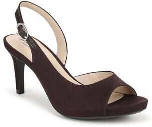 Women's Teller 2 Slingback Pump by LifeStride in Dark Chocolate (Size 12 M)