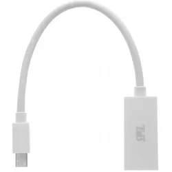 T'nB Adaptateur Mini DisplayPort vers HDMI - MIDPHDMI (Blanc) (Mini DP, HDMI), Video Adapter, Weiss