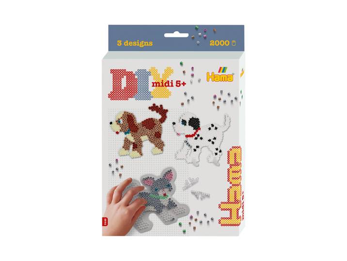 Hama Midi Kleine Geschenkpackung - Hunde und Katze