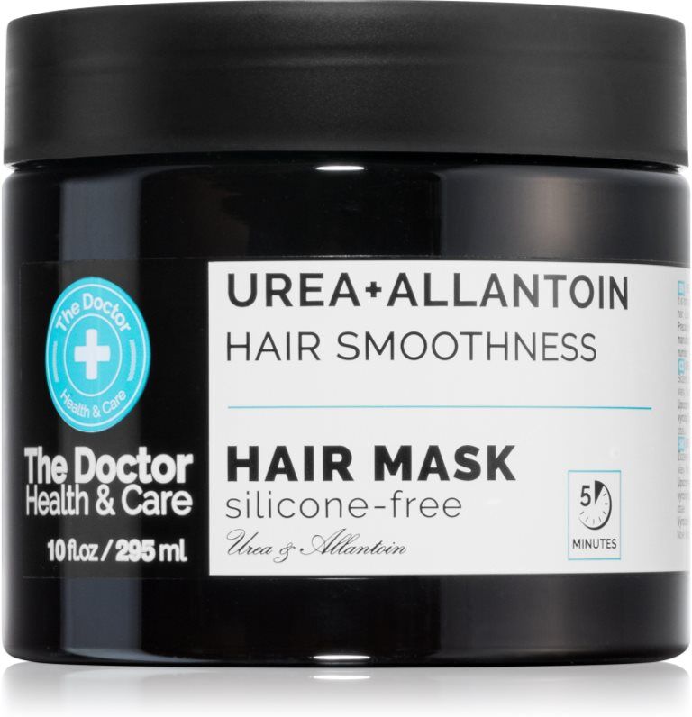 The Doctor Urea + Allantoin Hair Smoothness masque hydratant et lissant pour cheveux 295 ml