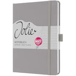 2x Jolie, Heft + Block, Notizbuch (A5, Liniert, Harter Einband)